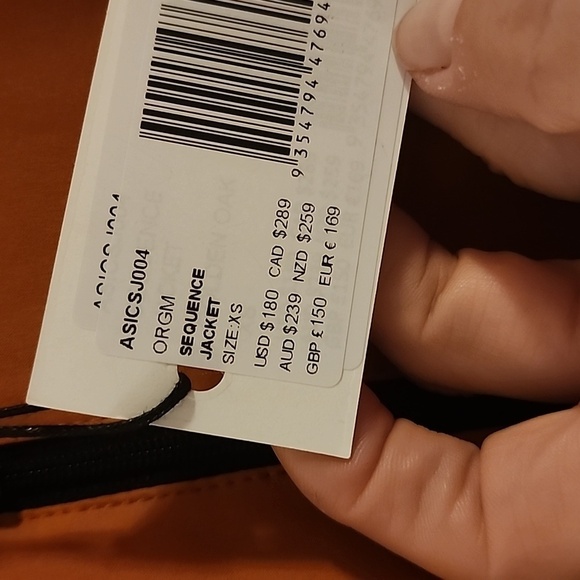 P.E NATION  Asics Sequence Color Block Jacket Size XS - Picture 8 of 9